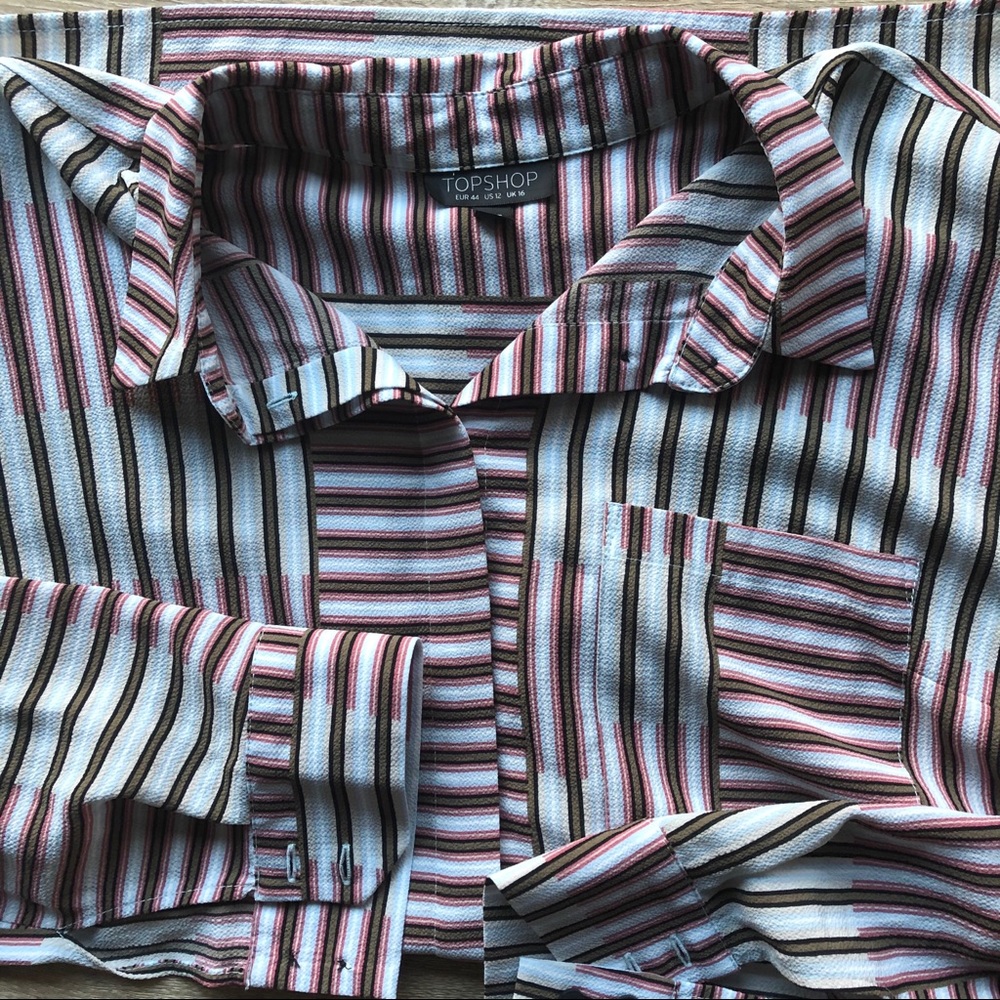 Pastel TOPSHOP button down